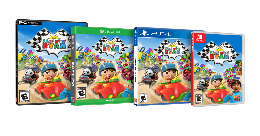 Ryan's world switch game shop