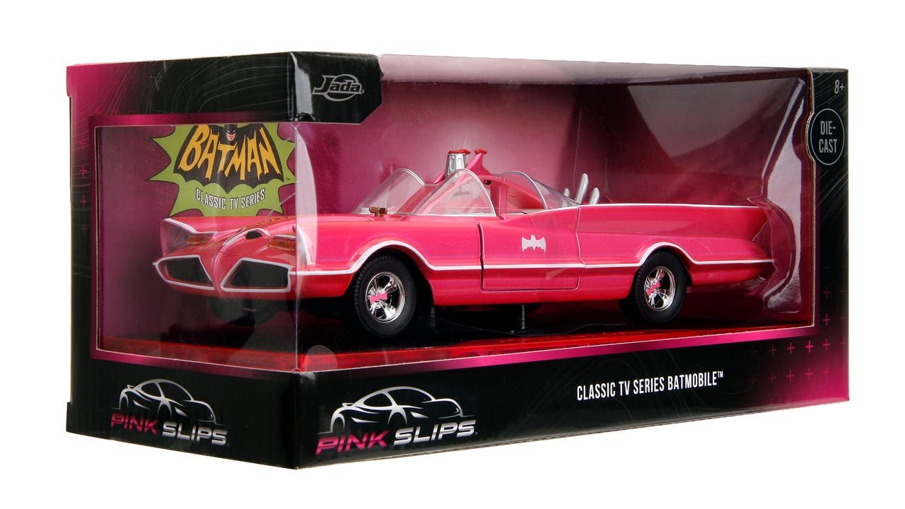 未開封 PINK SLIPS BATMOBILE & CORVETTE Jada Toys Expands Pink Slips into Licensed Collabs