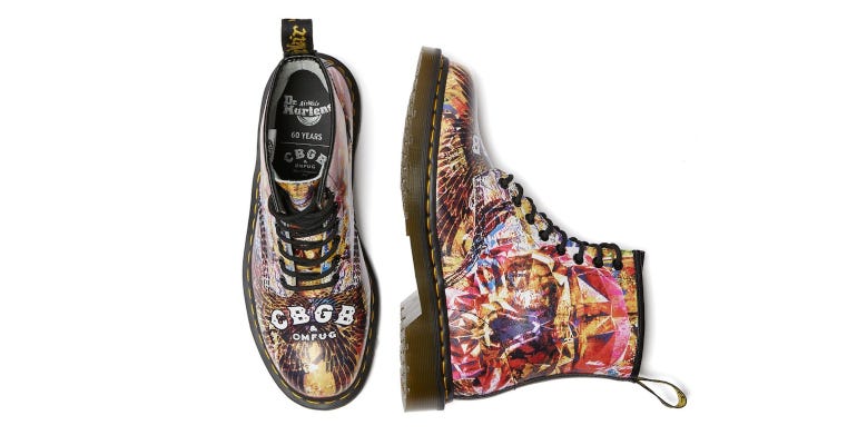 Dr. Martens, CBGB Stomp Out Deal | License Global Dr. Martens, CBGB Stomp Out Deal | License Global