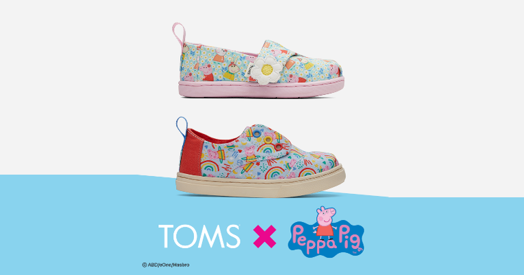 Toms pink pig shoes hotsell