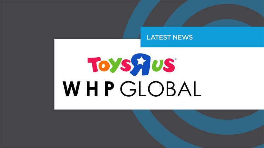 WHP Global and Toys 'R' Us logos, respectively.