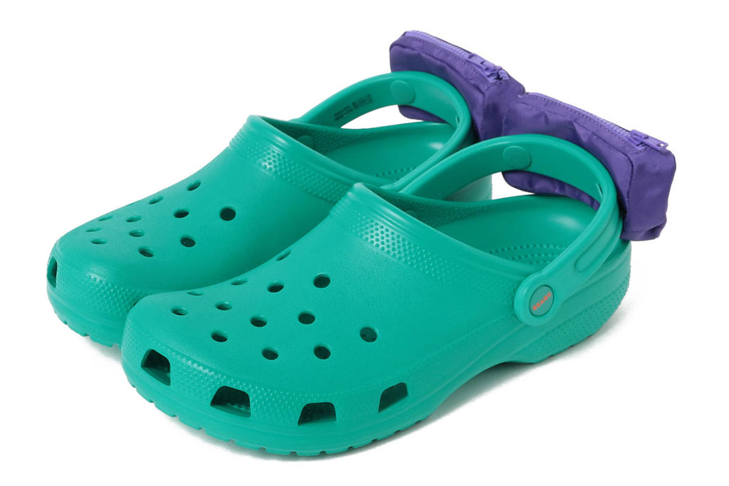 Lined crocs online mint