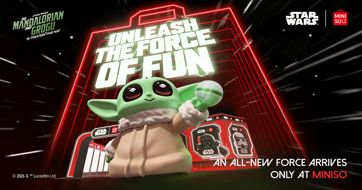 MINISO Unveils 'Star Wars' Pop-Up Tour in May