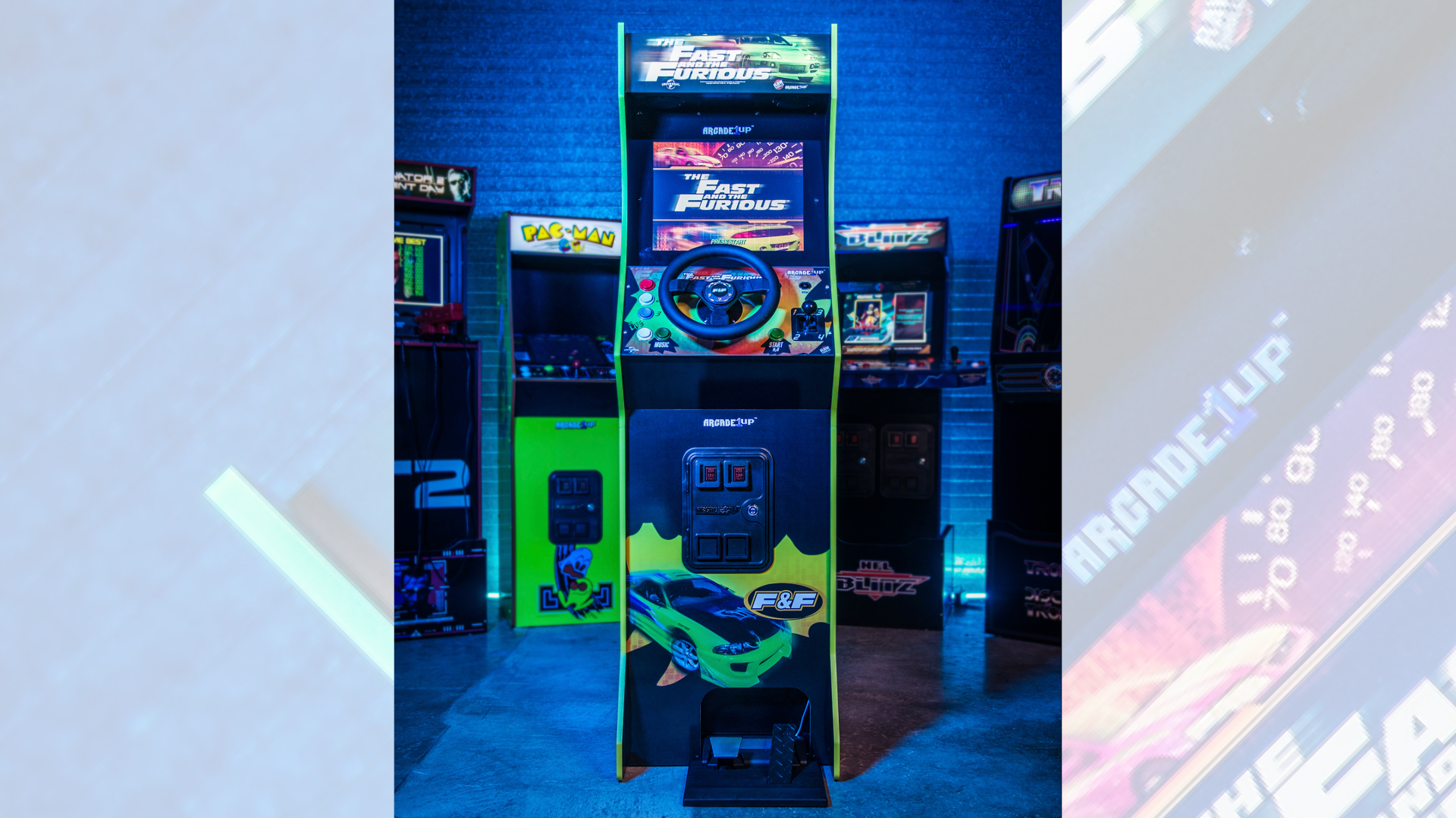 Bring the 'Fast and the Furious' action home with Arcade 1Up's