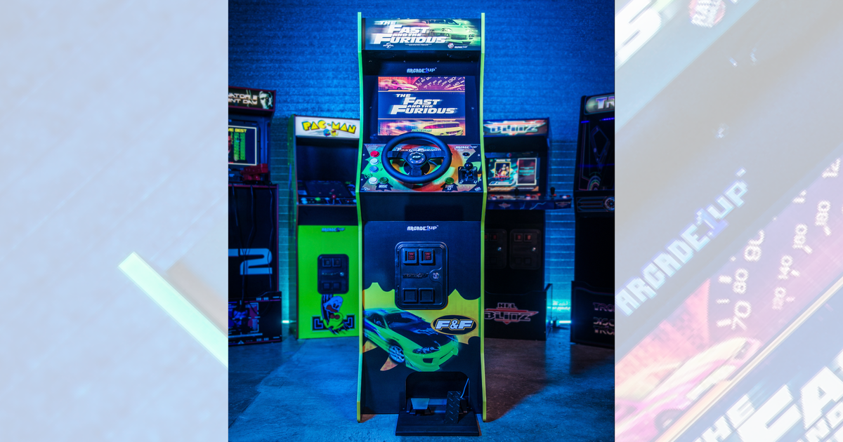 Arcade1Up Unveils 'The Fast & The Furious' Deluxe Arcade Game License