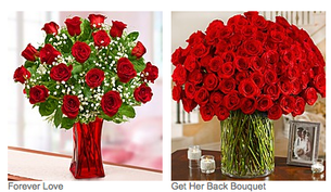 The Robin Thicke 1-800-FLOWERS.com bouquets in Forever Love and Get Her Back