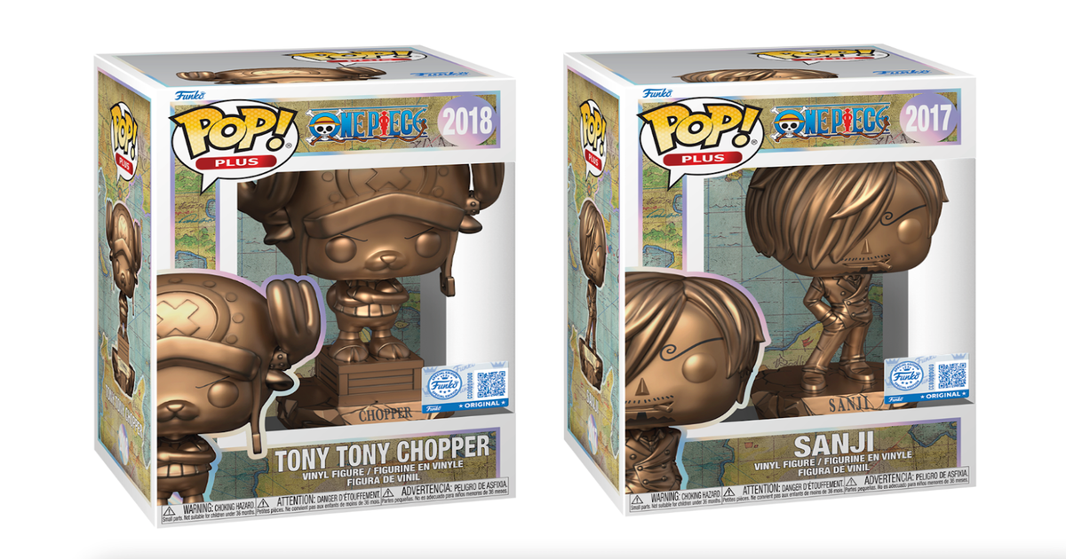 ワンピース　フィギュア　ネプチューン  POP Funko Releases 'One Piece' Tony Tony Chopper and Sanji Pop!
