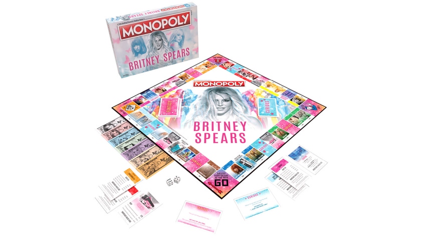 Monopoly: Britney Spears board.