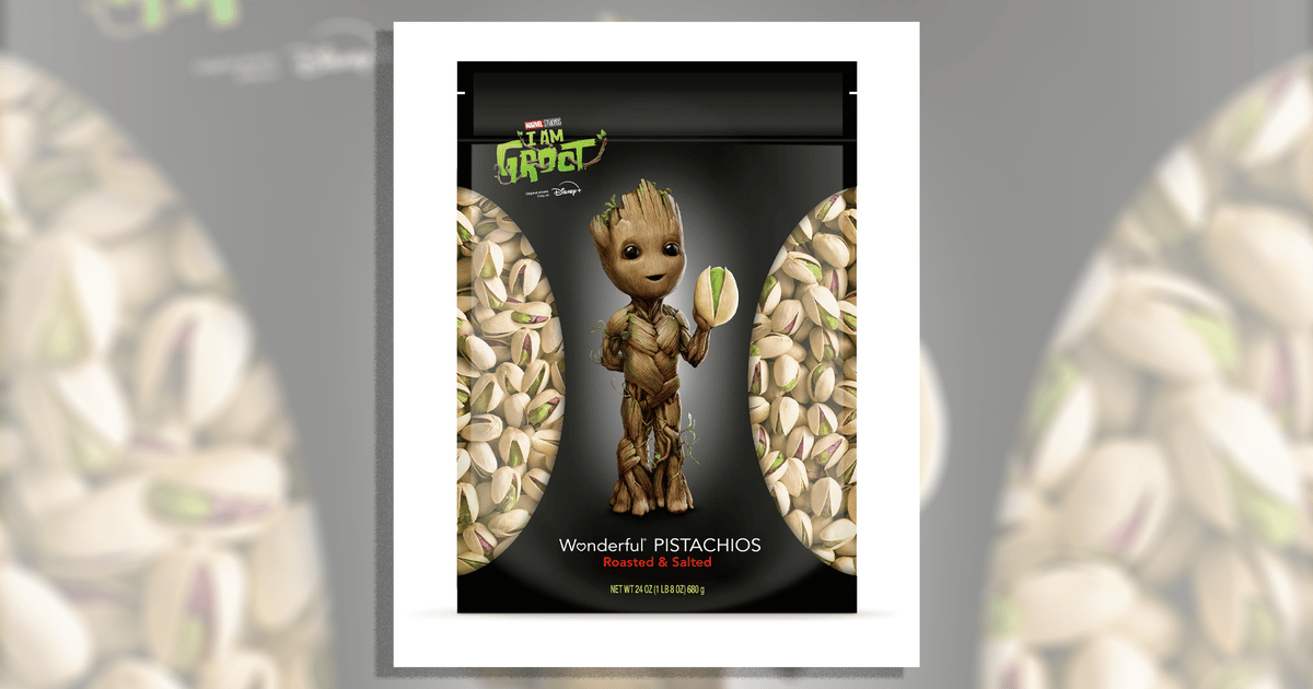 Wonderful Pistachios Teams Up with Marvel Studios' ‘I Am Groot ...