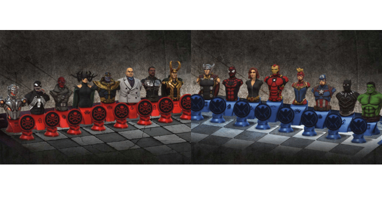 The Op Reveals Marvel Chess Set | License Global