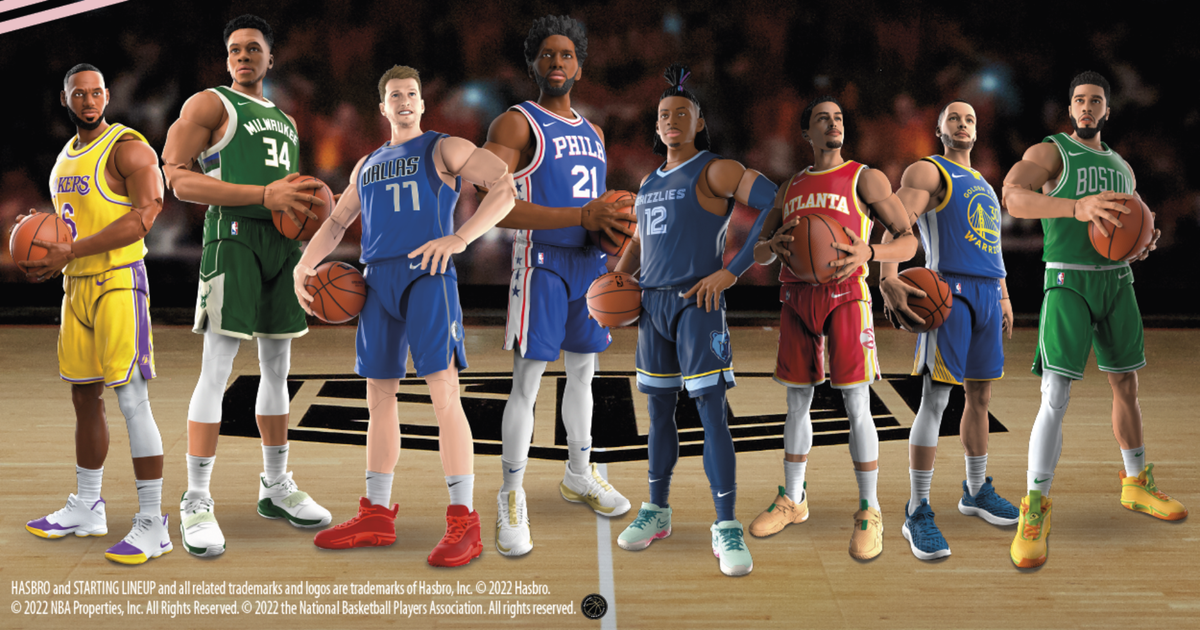 Hasbro, NBA Bring Back Starting Lineup Action Figures License Global