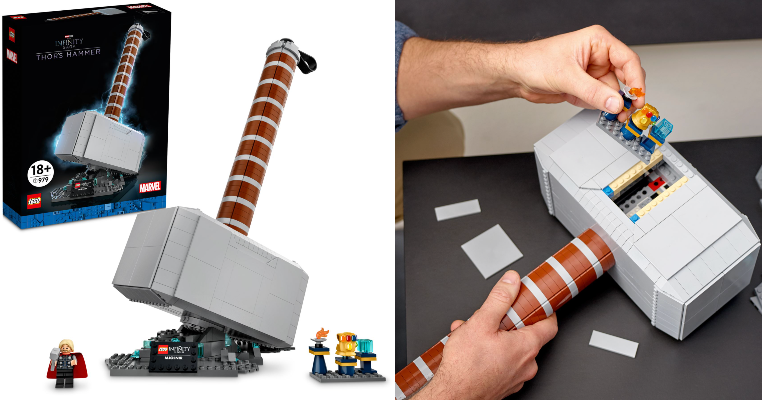 Zavvi to Launch LEGO Thor Hammer Set License Global