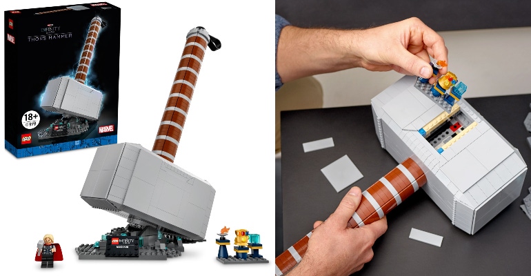 Zavvi to Launch LEGO Thor Hammer Set License Global