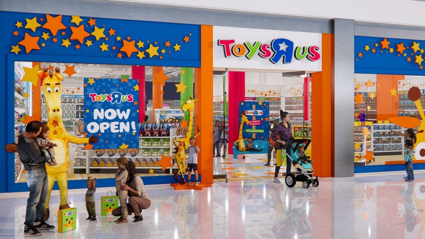 Rendering of the new "Toys"R"Us flagship. 