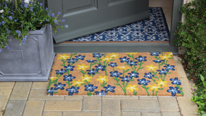 Springflowers Doormat from RHS Atlantic Mats Bloom Collection