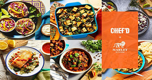 Chef’d Cooks Up Marley Kitchen Meal Kits | License Global
