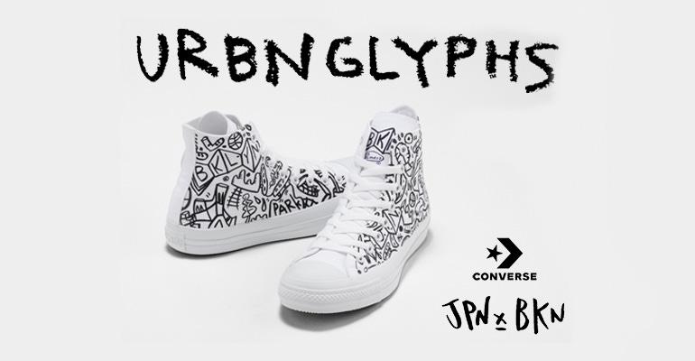 Converse Steps into URBNGLYPHS Influenced Sneakers License Global