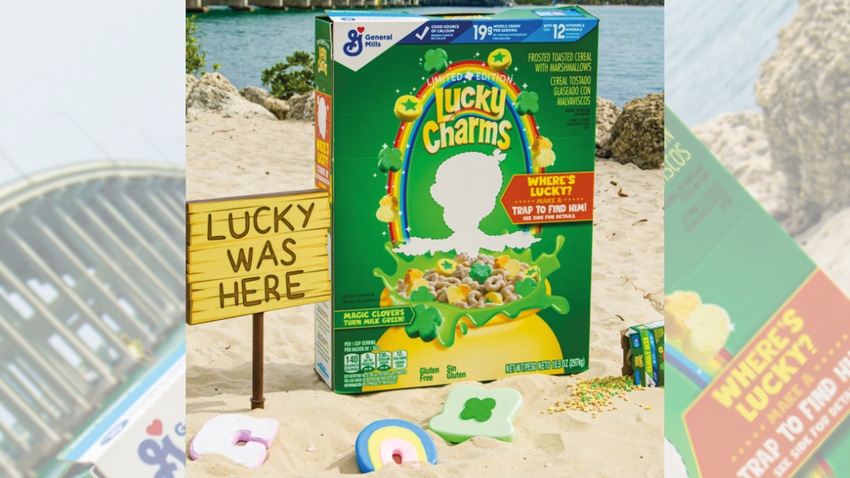 Limited-edition boxes of Lucky Charms, Hasbro, General Mills
