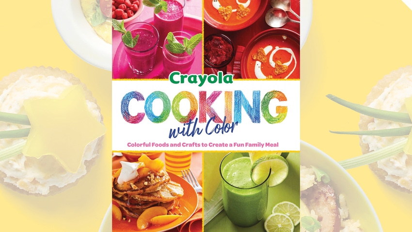"Crayola: Cooking with Color" book, Insight Editions