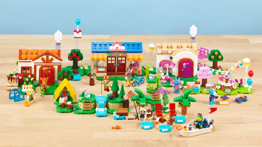 The complete "Animal Crossing" LEGO line. 
