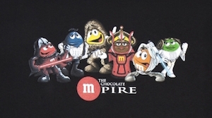 m&m sとスターウォーズのコラボ17500