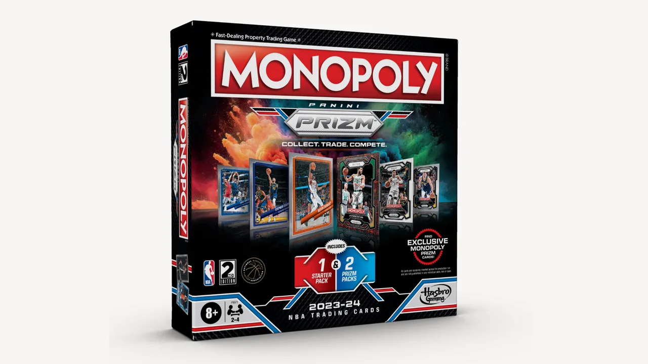 Monopoly Prizm NBA Board Game, Trading Cards Booster Box Launch Monopoly Prizm NBA Board Game, Trading Cards Booster Box Launch