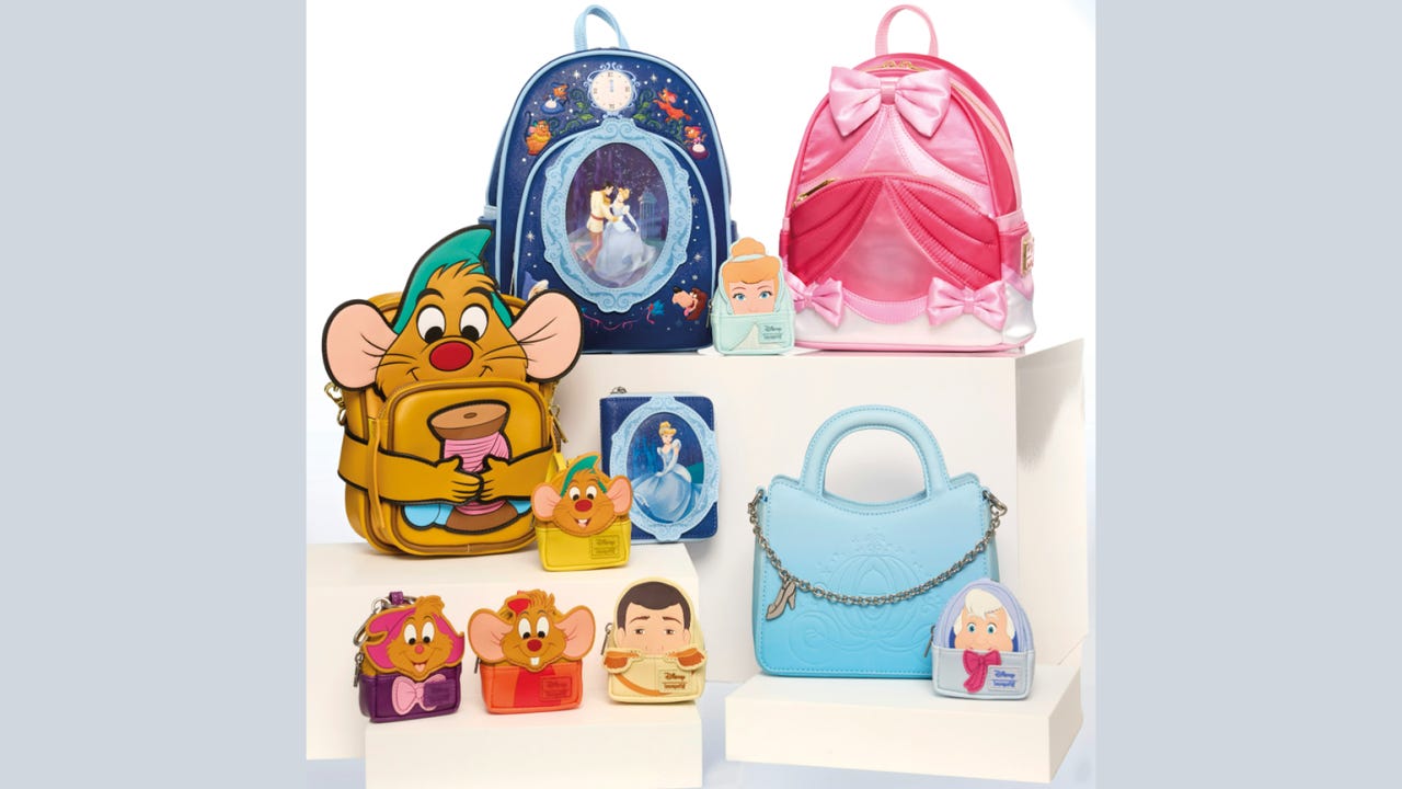 Loungefly Releases 'Cinderella' 75th Anniversary Accessory Loungefly Releases 'Cinderella' 75th Anniversary Accessory