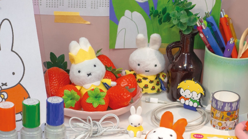 The Miffy Daiso collection. 