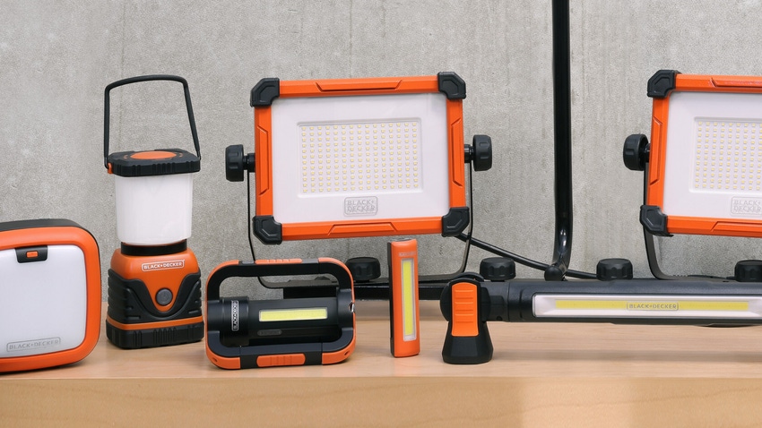 BLACK+DECKER utility and travel lighting products, JEM Brands