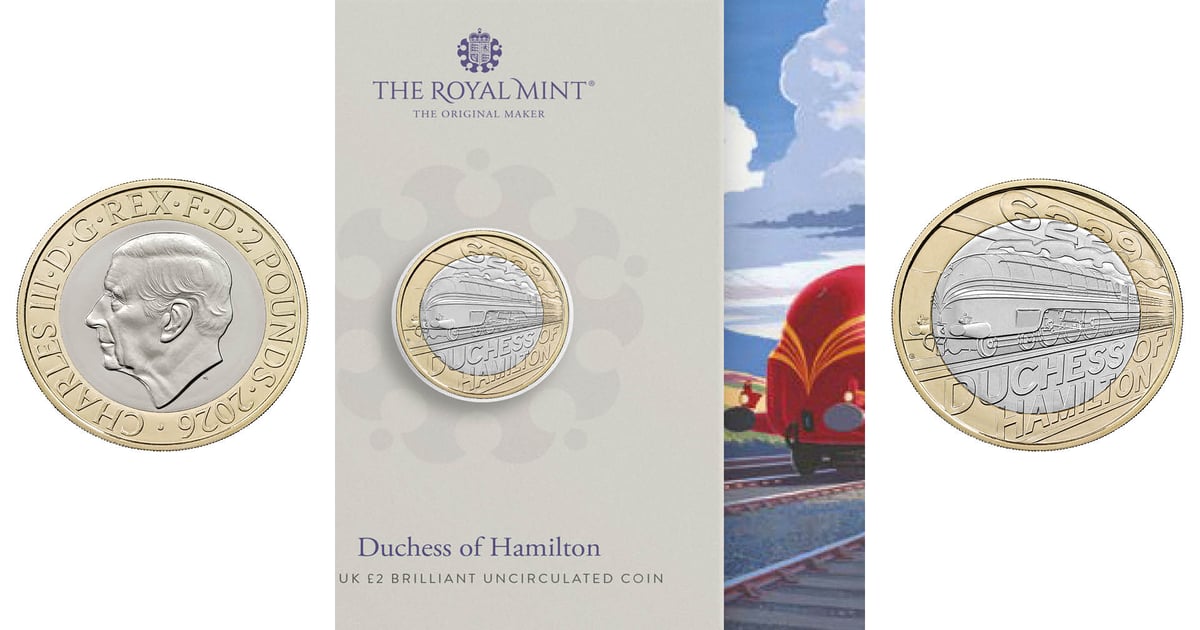 National Railway Museum, Royal Mint Duchess of Hamilton Coin