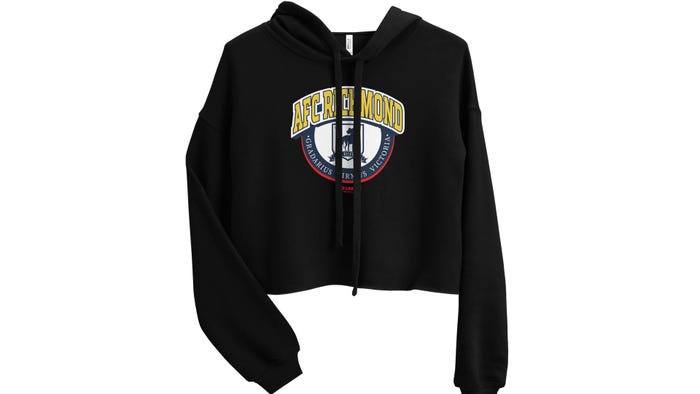 'Ted Lasso' AFC Richmond Cropped Hoodie, Warner Bros. Discovery Global Consumer Products