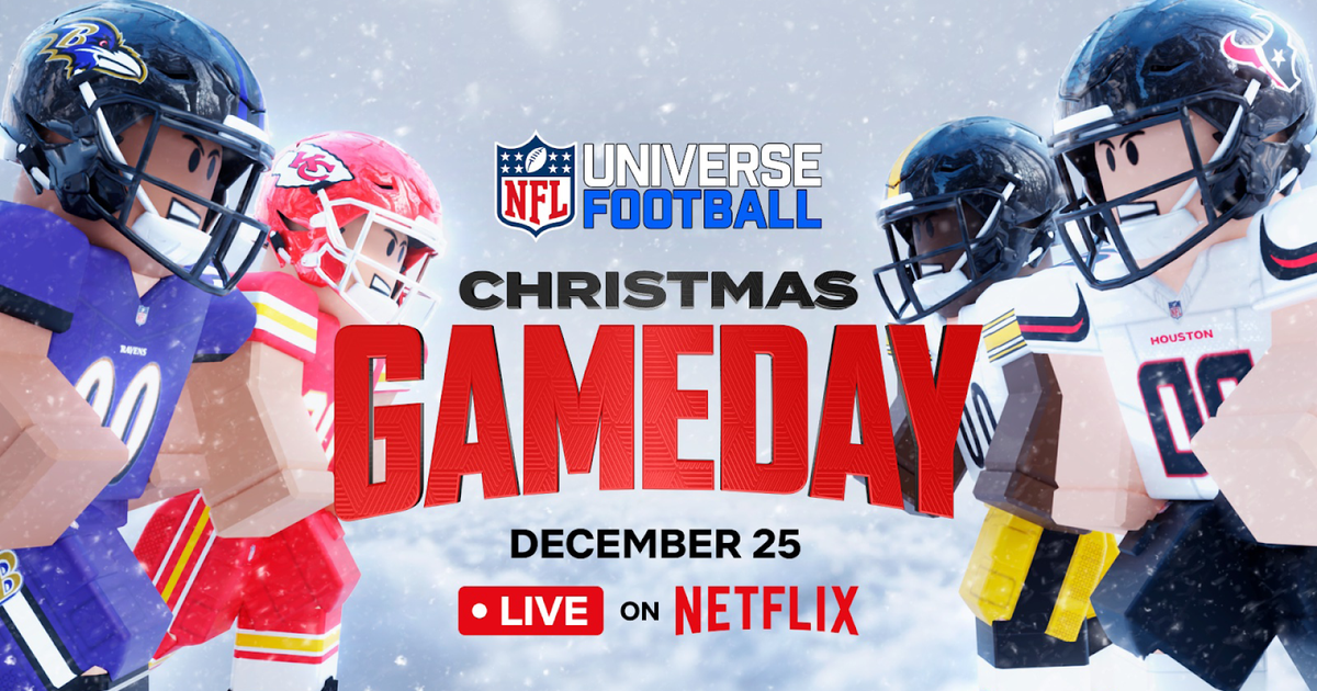 NFL Christmas Games on Netflix Inspire WinterThemed Events on Roblox Nfl Christmas Games 2025 Netflix