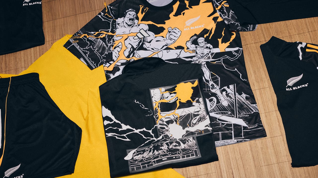 Marvel, adidas Unite Real Madrid and All Blacks