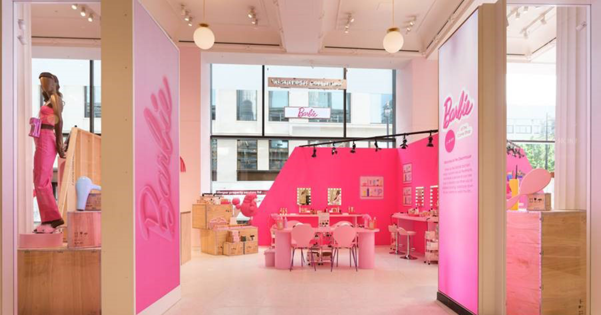 Barbie Licensing Activations Take Over The Corner Shop at Selfridges ...
