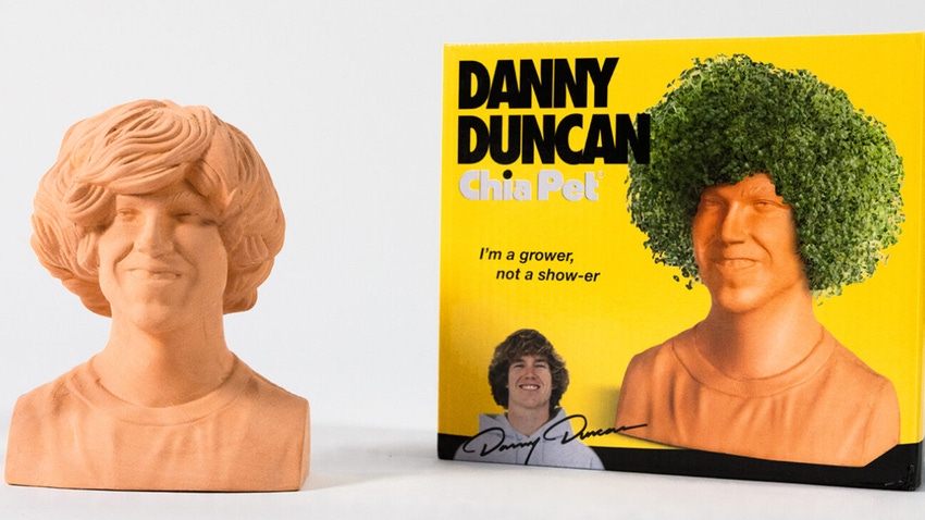 The Danny Duncan Chia Pet. 