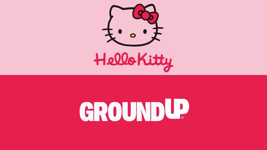 Hello Kitty and Ground Up partnership