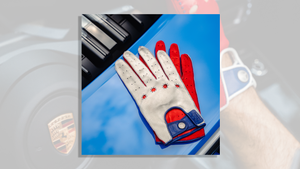 Gloves from The Outlierman collection with 24 Hours of Le Mans.