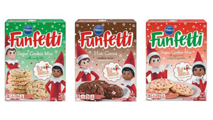 Funfetti The Elf on the Shelf Cookie Mixes