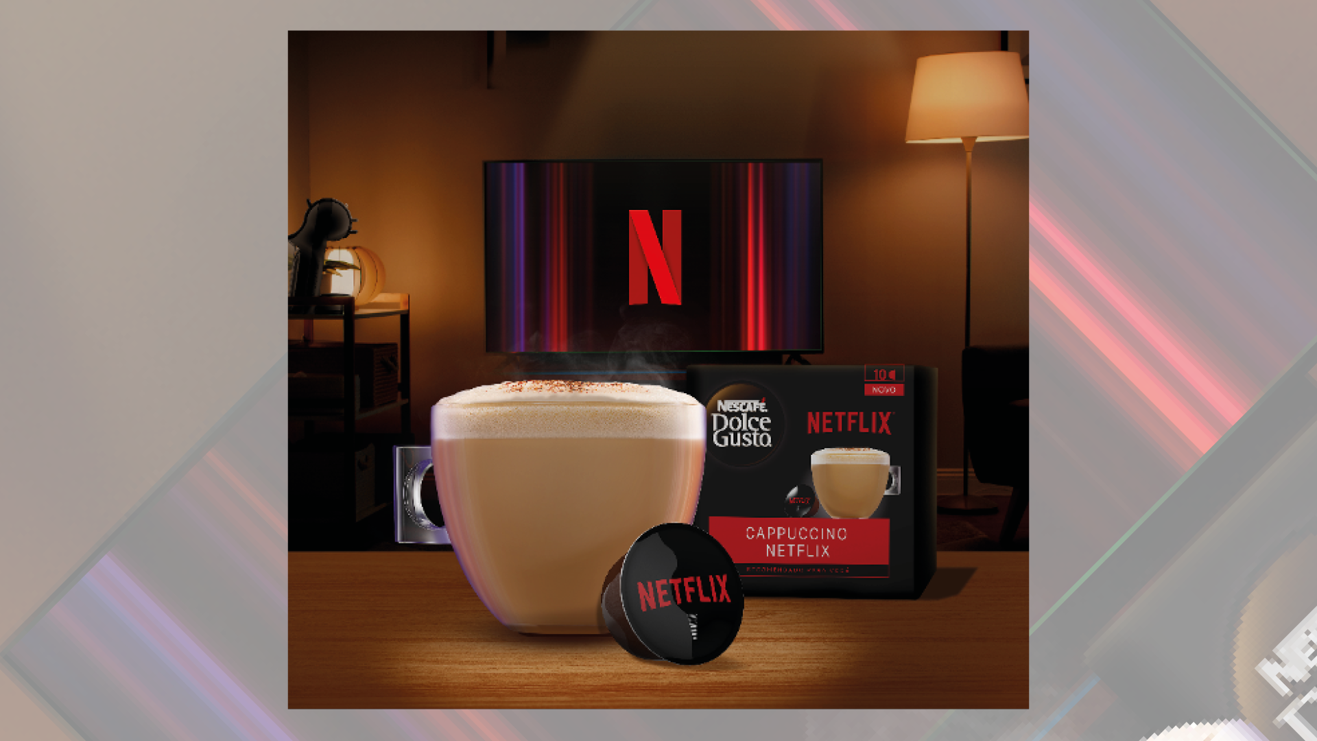 Nescafé Dolce Gusto, Netflix Launch Cappuccino Capsule