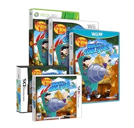 Wii U - Phineas and Ferb: Quest for Cool Stuff - Banners - The