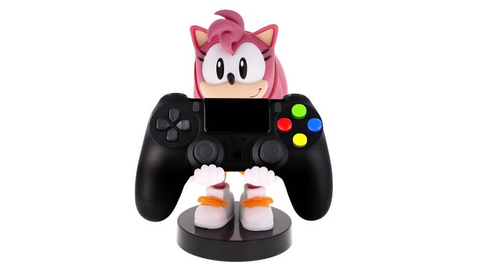 SEGA x Cable Guy controller_phone holder featuring Amy Rose