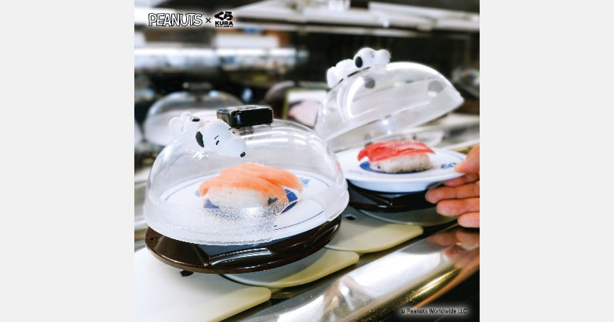 Kura Sushi USA Announces Peanuts Collaboration