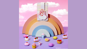 Care Bears x Sanrio Exclusive Hello Kitty & Friends Care-A-Lot Card Holder, Cloudco Entertainment