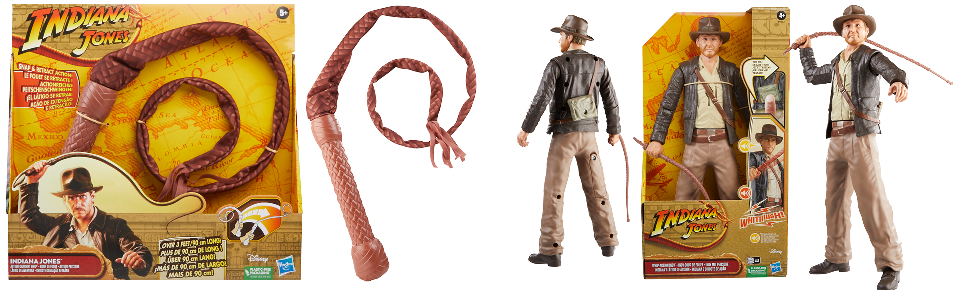 EXCLUSIVE: Hasbro, Lucasfilm Reveal 'Indiana Jones and the Dial of Destiny'  Toy Range