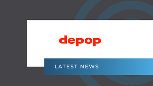 Depop logo. 