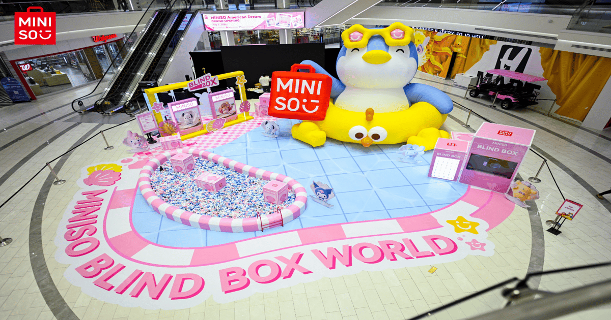 MINISO Opens First U.S. IP Collection Store