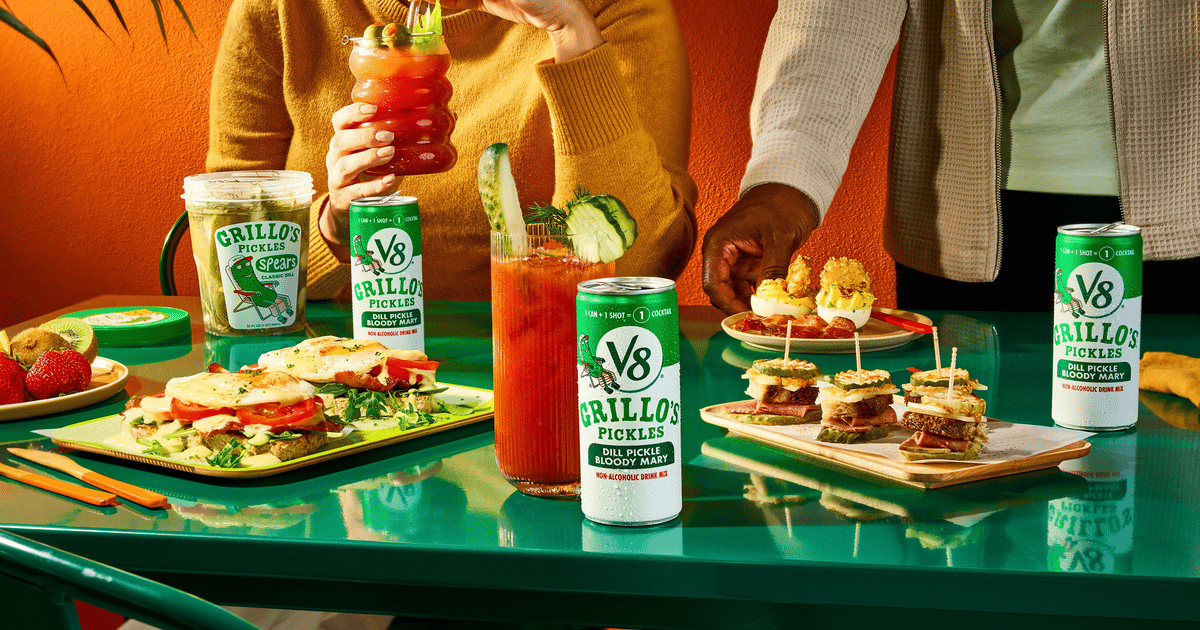 V8, Grillo's Pickles Announce Dill Pickle Bloody Mary Mix