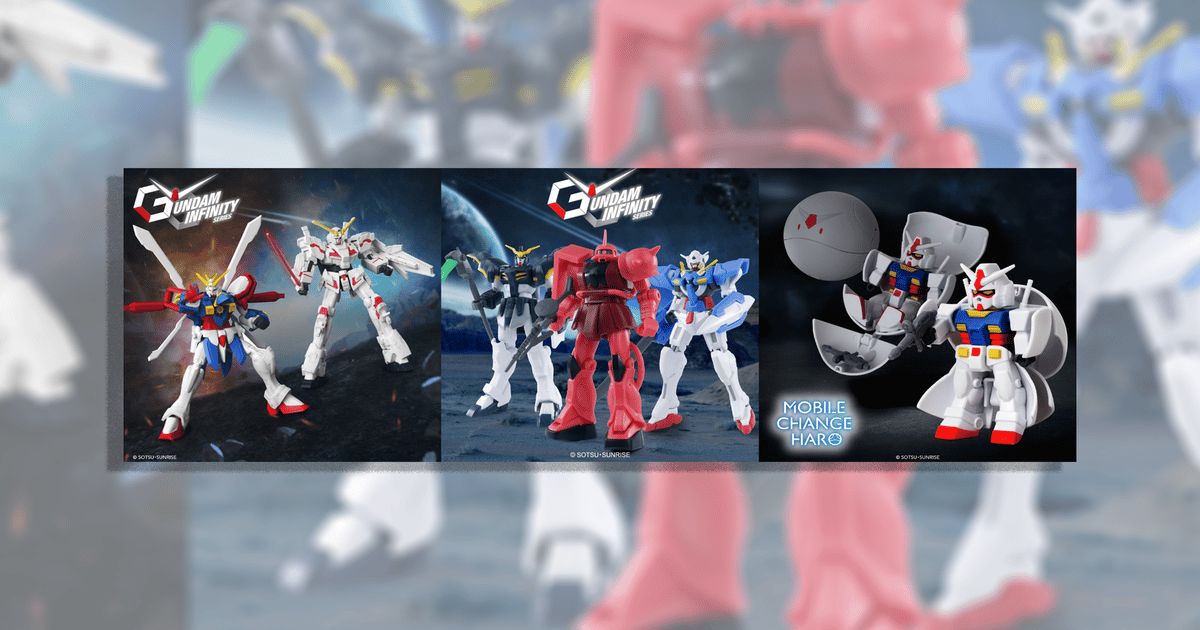 Bandai Namco Launches Gundam Infinity Figures