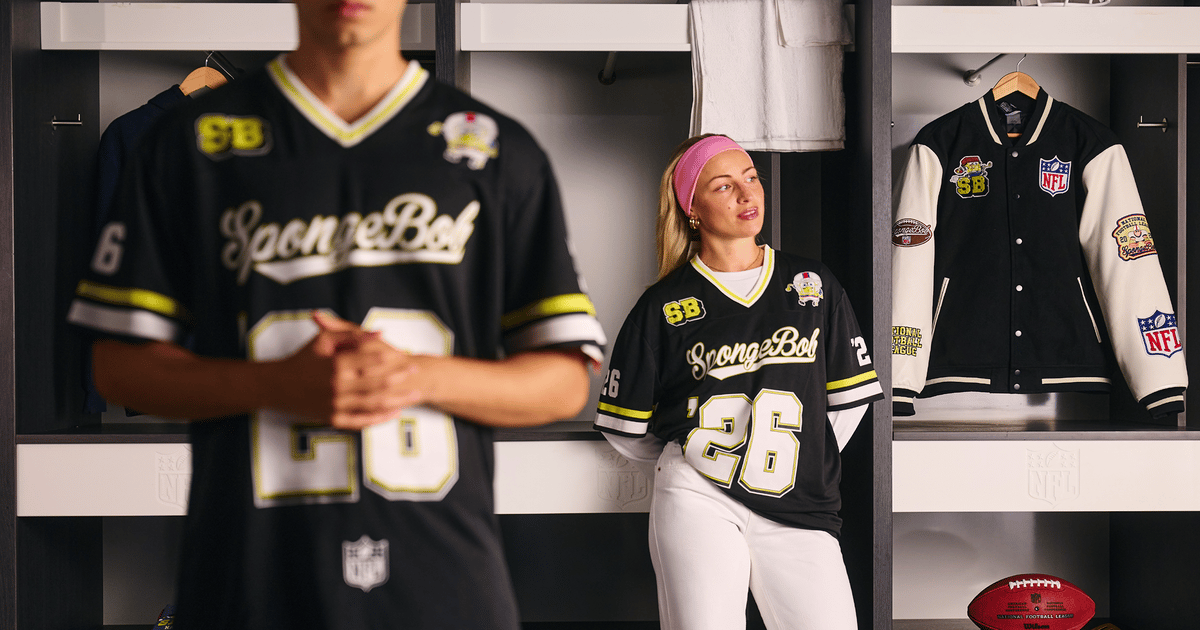NFL and 'SpongeBob SquarePants' Launch Exclusive EMEA Collection