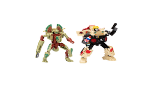 ��“Jurassic Park” x Transformers Dilophocon and Autobot JP12 collection